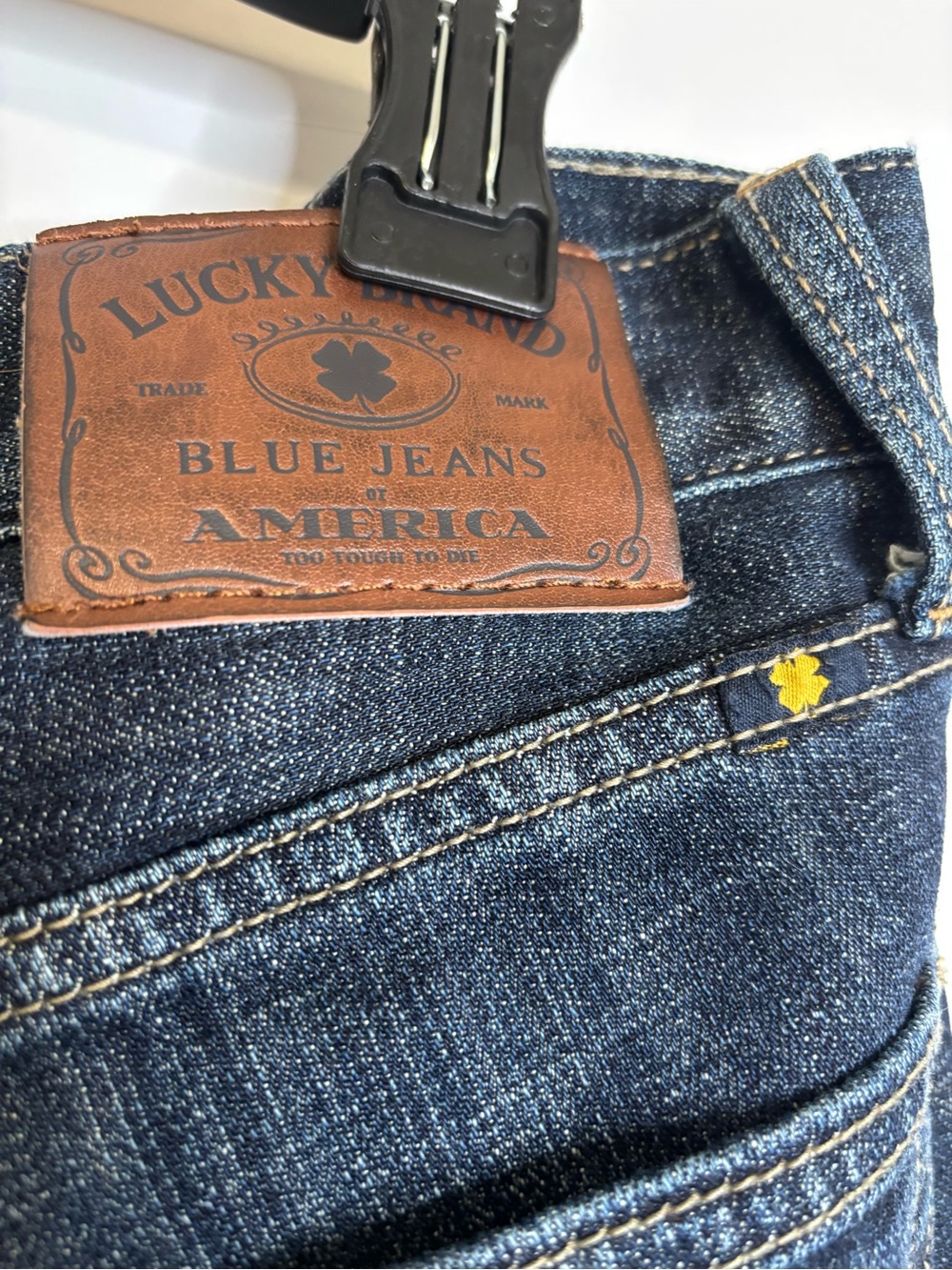 Lucky Brand 181 Relaxed Straight Jeans Size 31×30 - Picture 12 of 13
